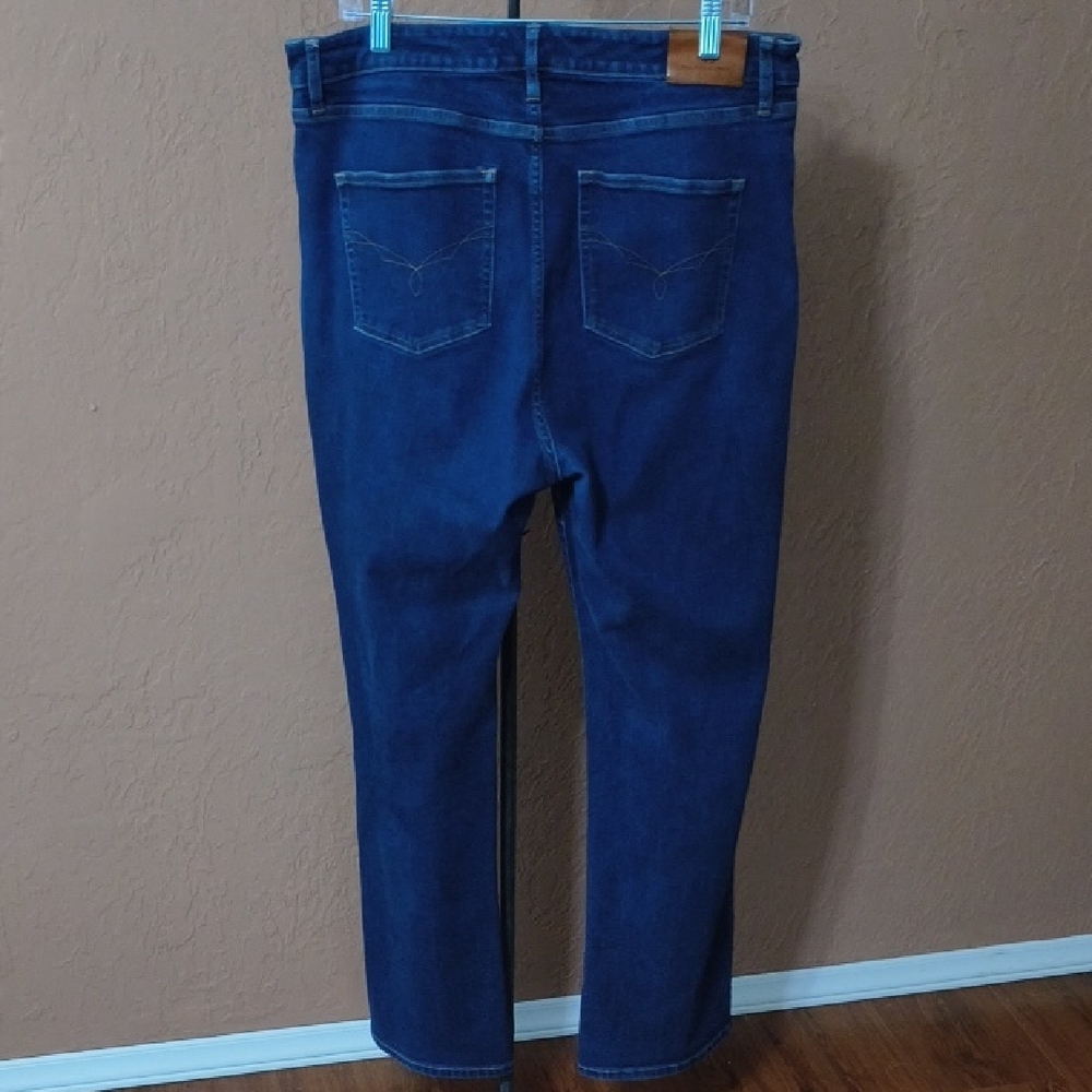 Lauren Ralph Lauren Women's Bootcut Blue Jeans Size 14 - Picture 6 of 8